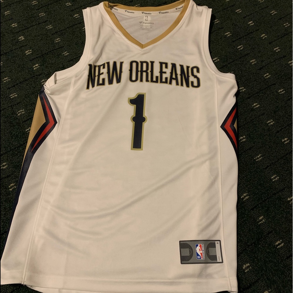 Mens fanatics size medium New Orleans Zion williamson jersey never wore